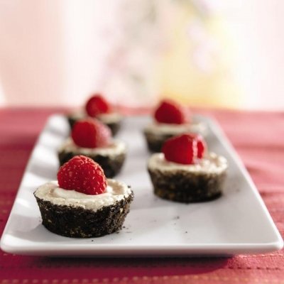 Individual Chocolate Crusted Cheesecakes