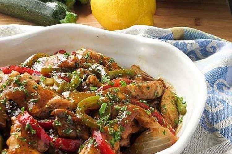 Low Carb Italian Chicken Cacciatore