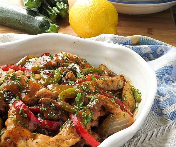 Low Carb Italian Chicken Cacciatore