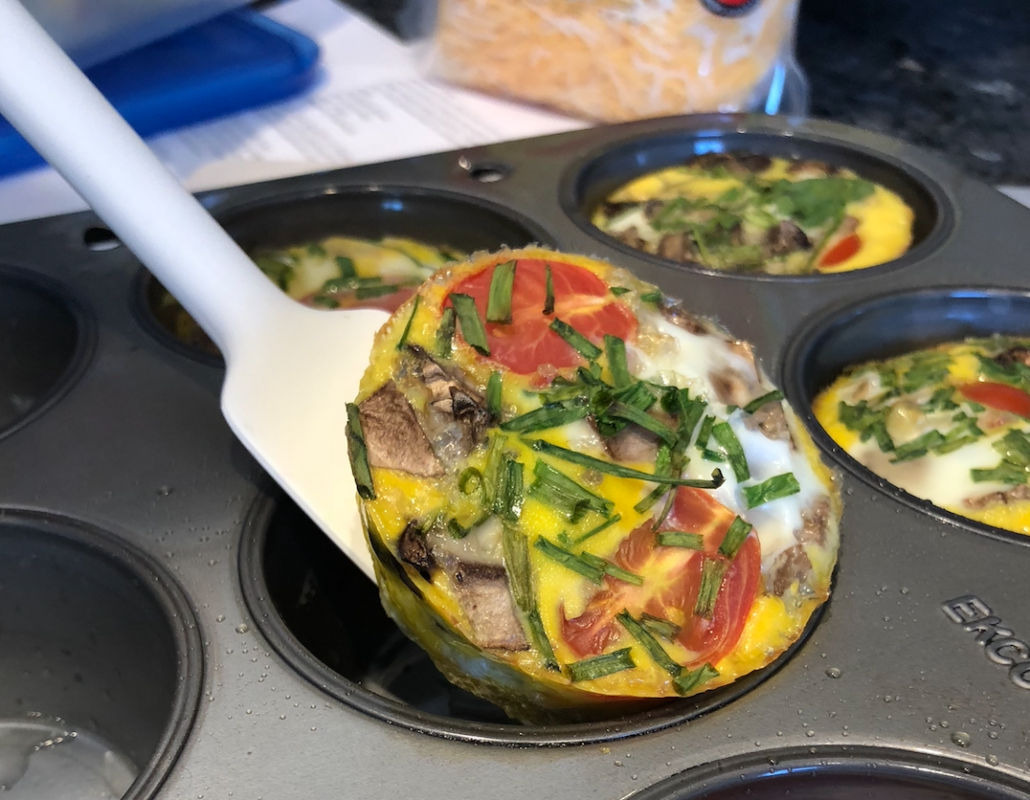 Muffin Tin Omelets