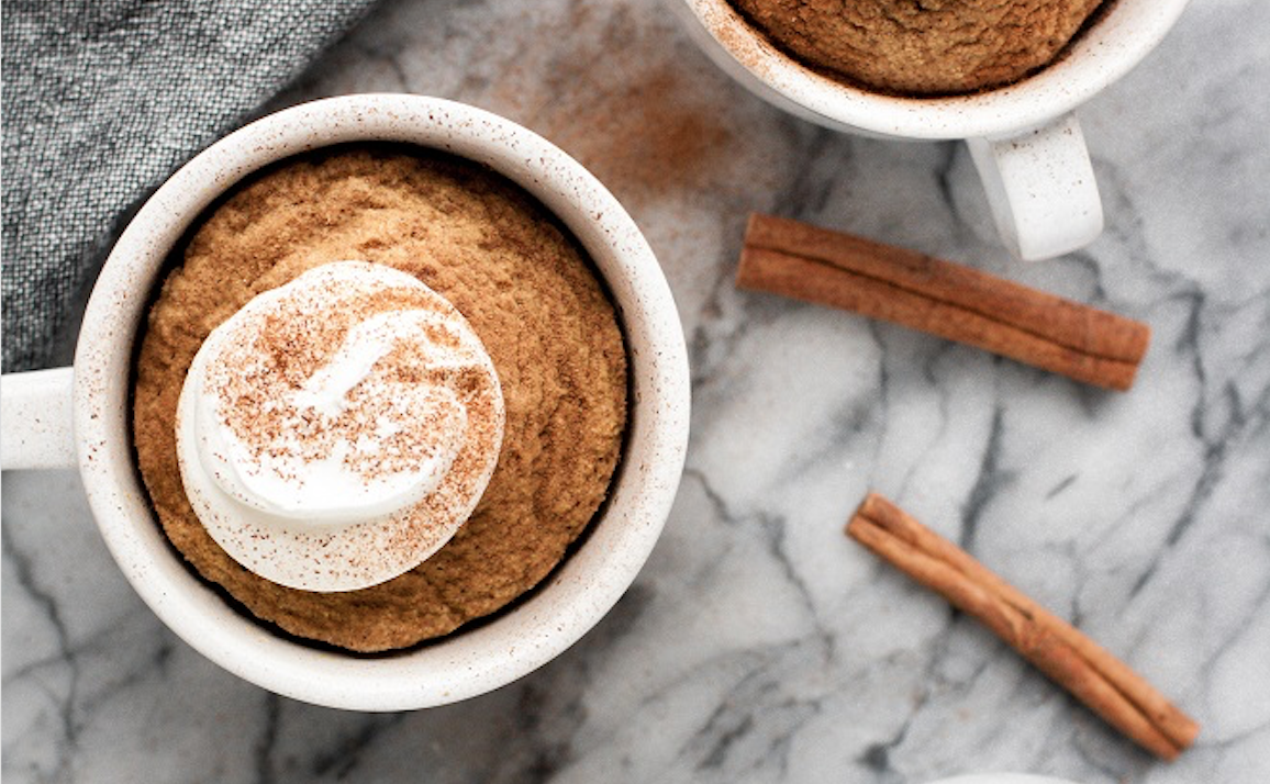 Pumpkin Pie Mug Cake