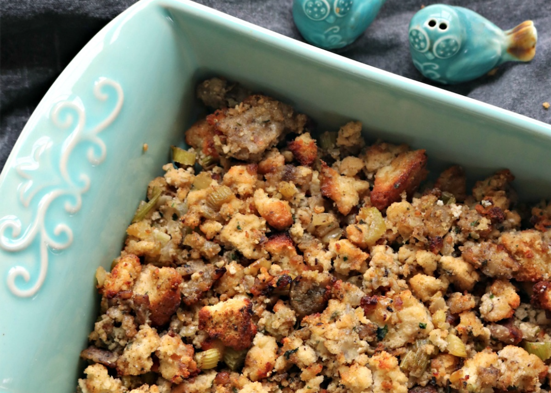 Low Carb, Grain-Free Stuffing