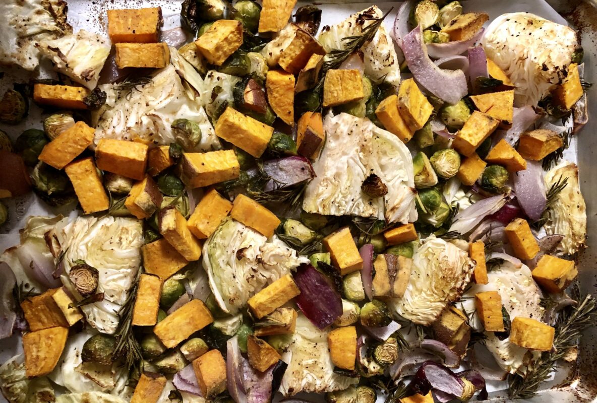 Oven Roasted Winter Veggies