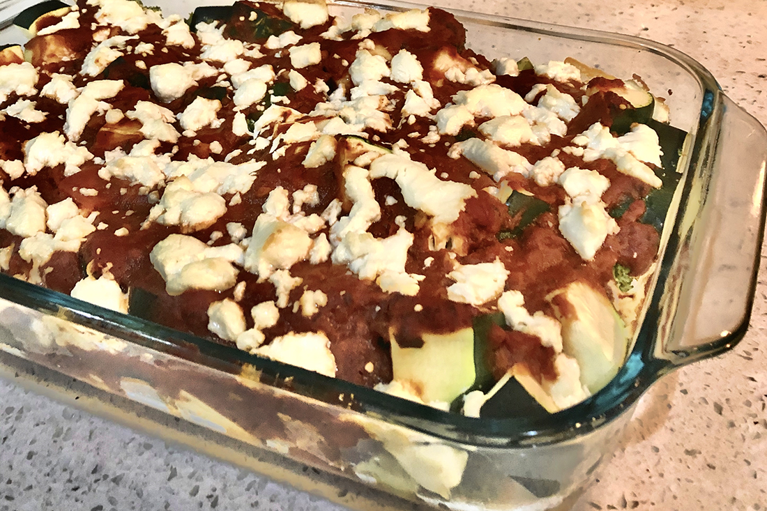 Deconstructed Veggie "Lasagna"