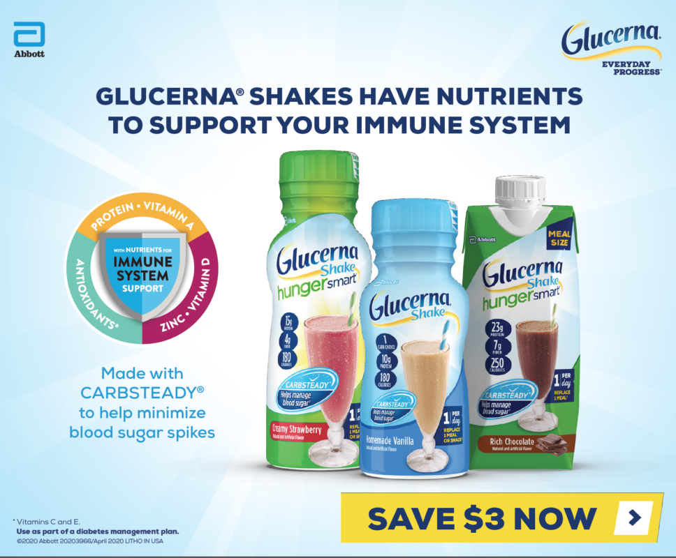 Glucerna Coupon Taking Control Of Your Diabetes®