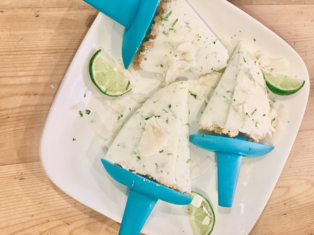 Pucker-Up Zesty "Key Lime Pie" Popsicles