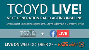 Facebook Live rapid acting insulin 10-27-21