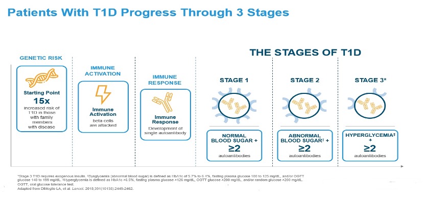 Provention Bio Stages of T1D - Taking Control Of Your Diabetes®