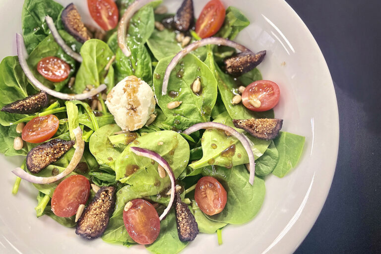 spinach and mission fig salad