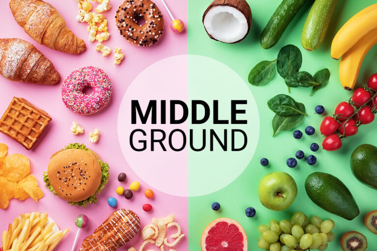 Embracing the Middle Ground with Food and T2D