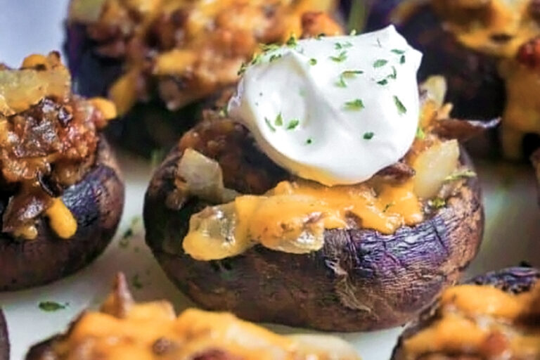 sausage stuffed mushrooms