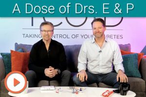 Dose of Drs E+P on Glucagon
