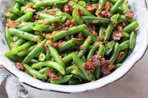 Sweet and Sour German Green Beans