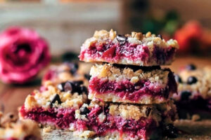 Cranberry Crumb Bars