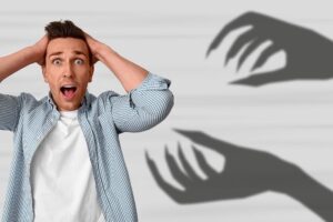 man afraid of hearing a positive result from a type 1 diabetes screening test