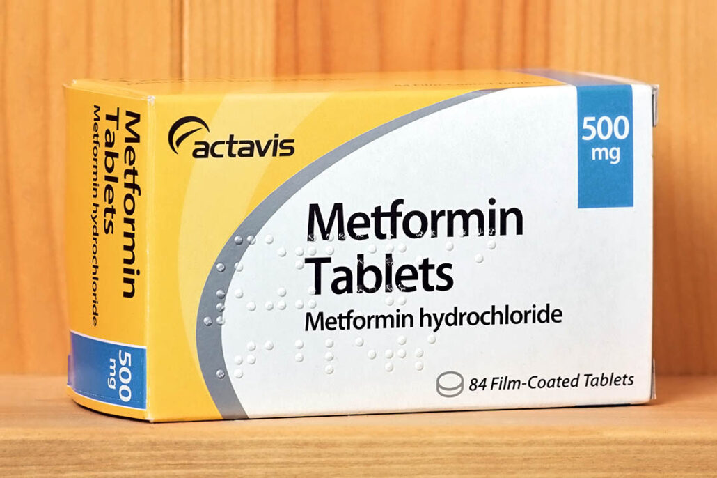 box of diabetes medication metformin