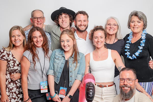 A group of people of varying ages